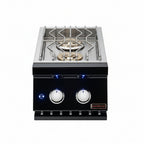 Whistler 132 x 92-Inch 4-Burner Gas Grill Island - Black Stainless Steel