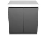 Whistler 102-Inch 4-Burner Gas Grill Island with Infrared Rear Burner, Refrigerator, and Rotisserie Kit
