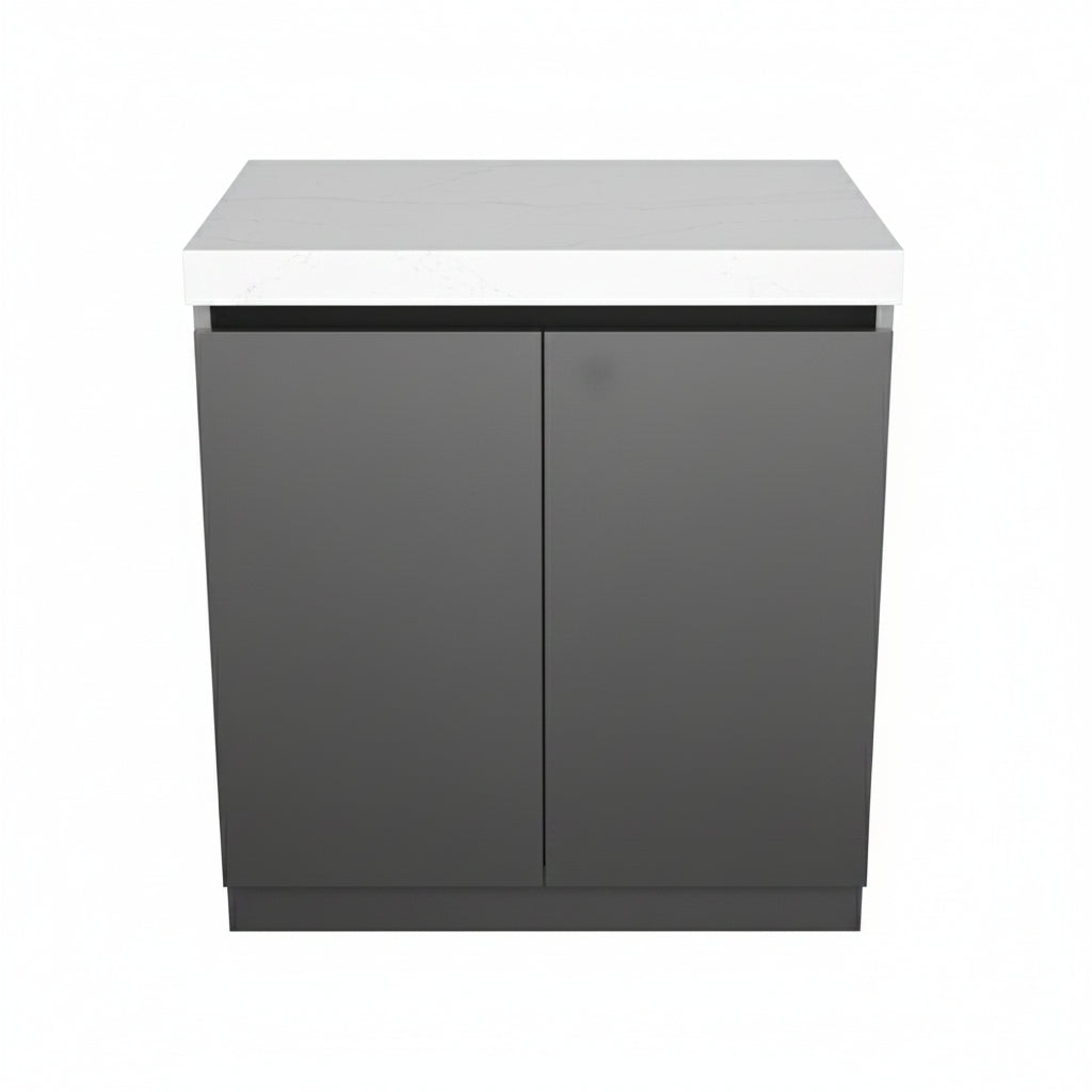 Whistler 31-Inch Stainless Steel Double Door Cabinet