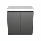 Whistler 104-Inch 5-Burner Gas Grill Island with Infrared Rear Burner, Sink, Double Side Burner and Rotisserie Kit - Black Stainless