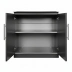 Whistler 104-Inch 5-Burner Gas Grill Island with Infrared Rear Burner, Sink, and Rotisserie Kit
