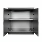Whistler 31-Inch Stainless Steel Double Door Cabinet