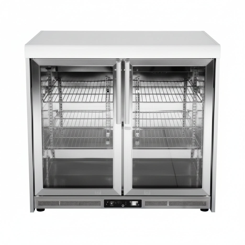 Whistler 141-Inch 5-Burner Gas Grill Island with Infrared Rear Burner, Refrigerator, Sink, Double Side Burner, and Rotisserie Kit - Black Stainless