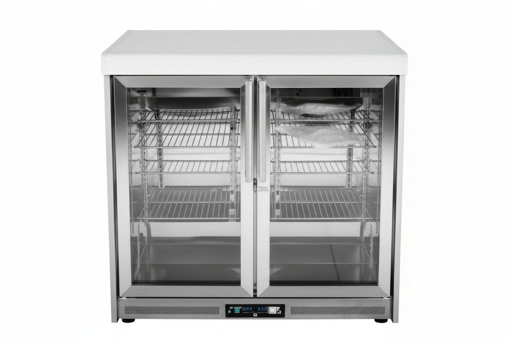 Whistler 164 x 28-Inch 4-Burner Gas Grill Island - Black Stainless Steel