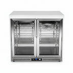 Whistler 102 x 28-Inch 4-Burner Gas Grill Island with Infrared Rear Burner, Refrigerator, Double Side Burner, and Rotisserie Kit