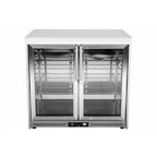 Whistler 110-Inch 5-Burner Gas Grill Island with Infrared Rear Burner, Refrigerator, and Rotisserie Kit