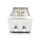 Whistler 13-Inch Built-In Gas Prime Double Side Burner with Lid