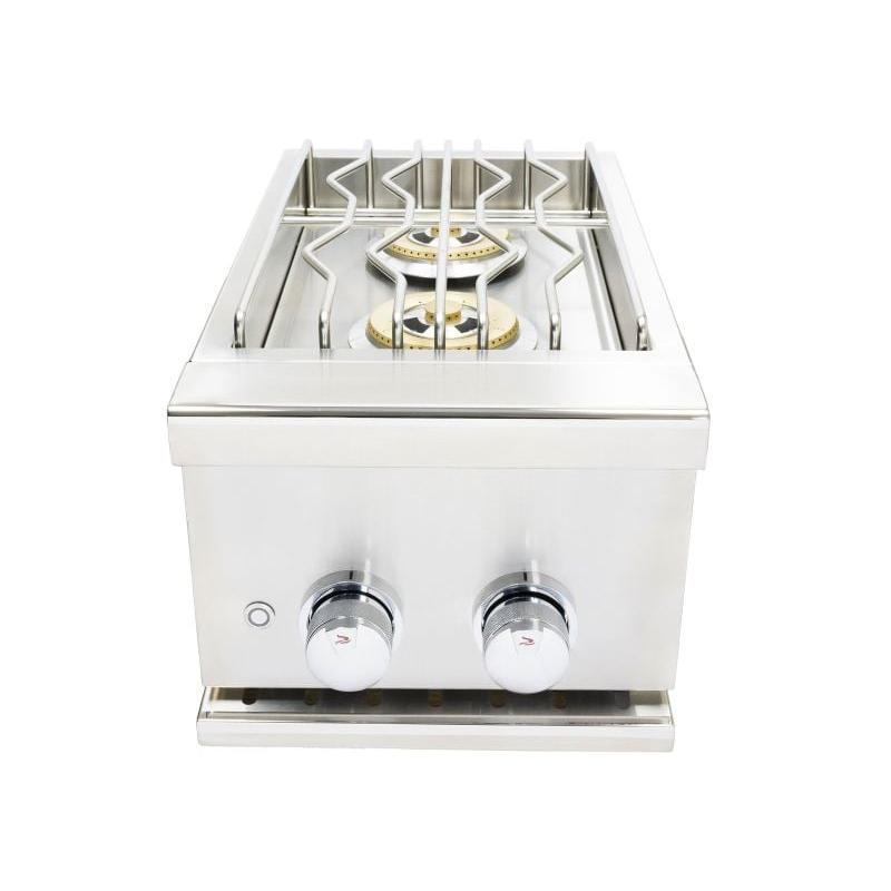 Whistler 13-Inch Built-In Gas Prime Double Side Burner with Lid