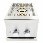 Whistler 104-Inch 5-Burner Gas Grill Island with Infrared Rear Burner, Sink, Double Side Burner, and Rotisserie Kit