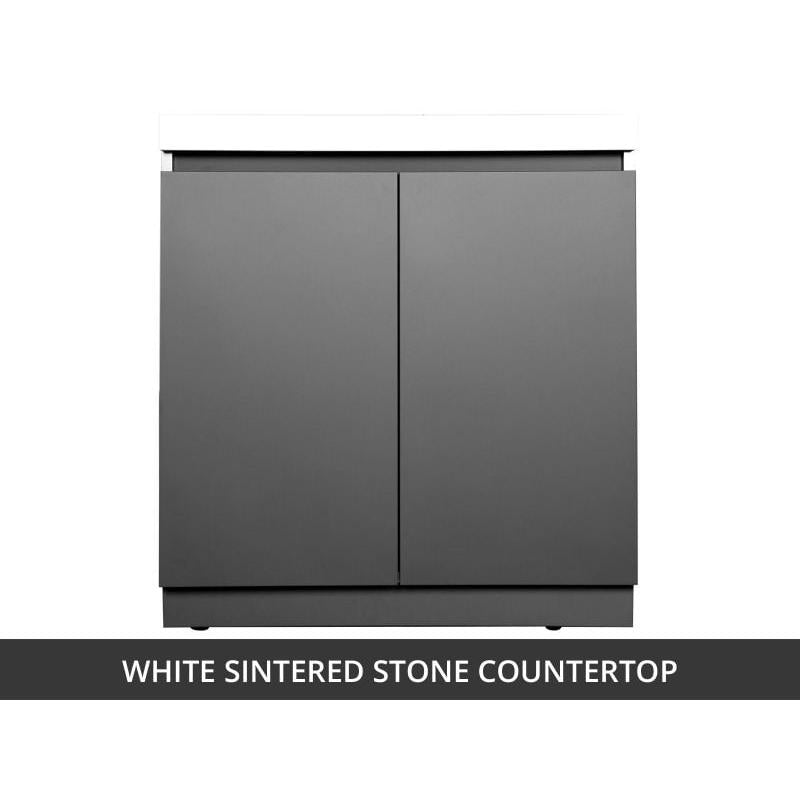 Whistler 31-Inch Stainless Steel Double Door Cabinet