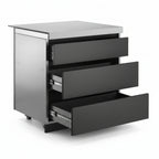 Whistler 31-Inch Stainless Steel Triple Drawer Cabinet