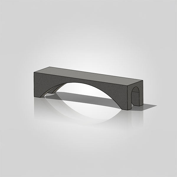 Wausau Tile ZB.SL.01 Salta Concrete Bench official product image