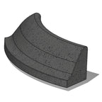 Wausau Tile ZB.RP.01 Round Concrete Planter official product image
