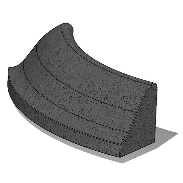 Wausau Tile ZB.RP.01 Round Concrete Planter official product image
